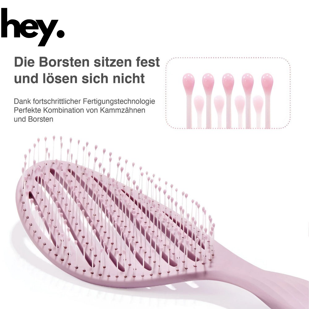 HeyStyle - Entwirrungsbürste für geschmeidig leichtes Kämmen