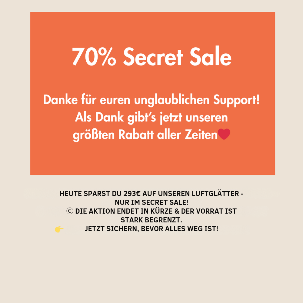 HeyStrait - Luftglätter (Secret Sale)